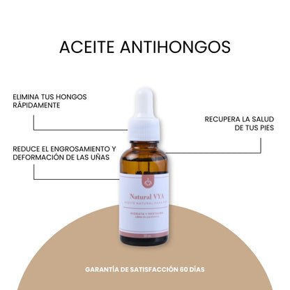 Aceite Antihongos para PIES -  30ml.