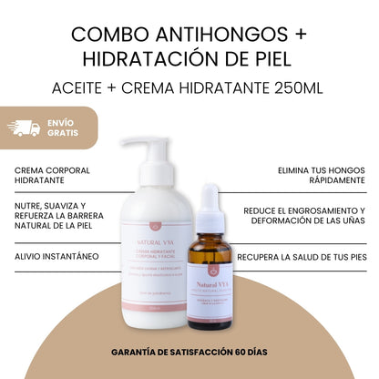COMBO ANTIHONGOS HIDRATANTE