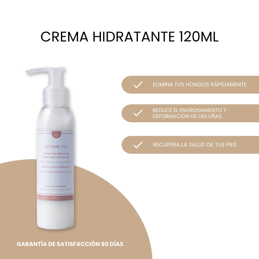 Crema Organica Antihongos PLUS - 120ml.