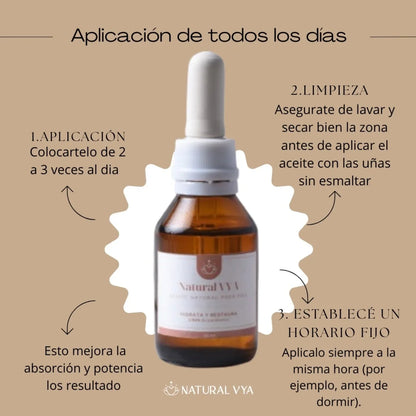Aceite Antihongos para PIES -  30ml.