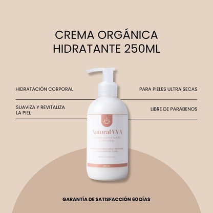 Crema Organica Hidratante de Cuerpo - 250ml
